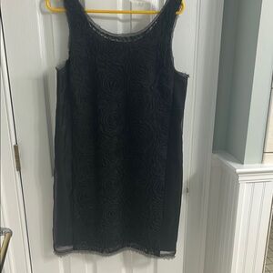 Vintage J Crew Black Sleeveless Dress